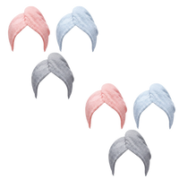 Microfiber Hair Towel Wrap | 3 PACK