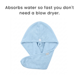 Microfiber Hair Towel Wrap | 3 PACK