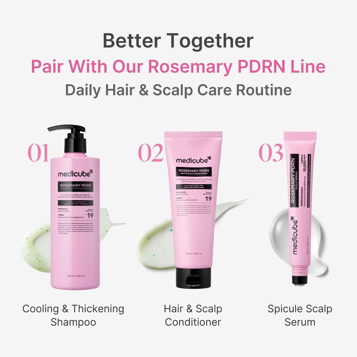Rosemary PDRN Hair Care Set